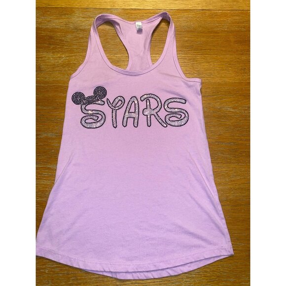 Disney Stars Lilac Racerback Tank Top - Picture 1 of 3